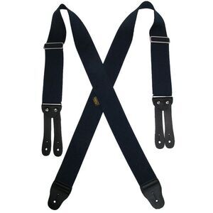 Welch Men's Elastic Button End Work Suspenders